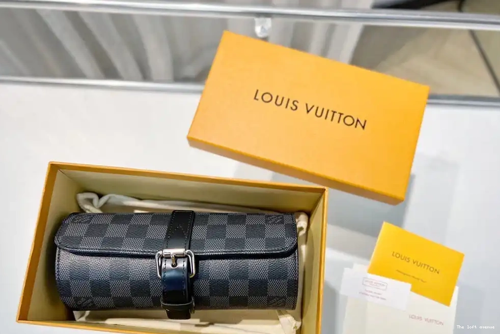 CASE WATCH CHECKERED LV CUSTOM 0520